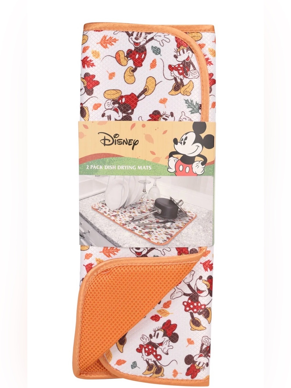 Disney Autumn 2 Dish Drying Mats